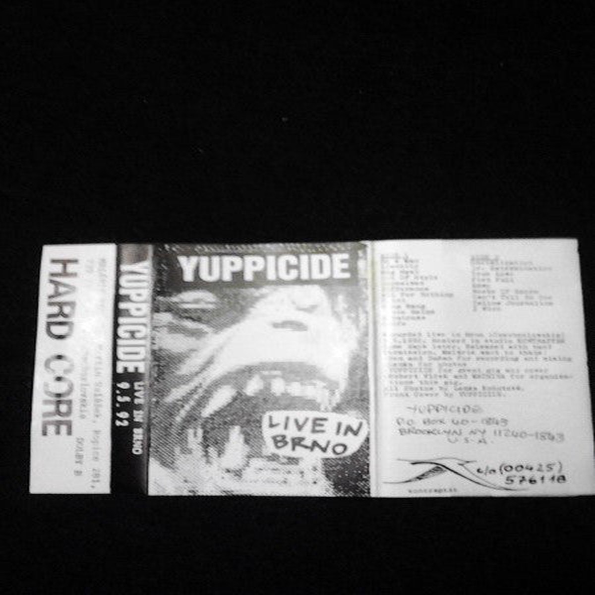 Yuppicide - Live In Brno (Cass Album) - USED