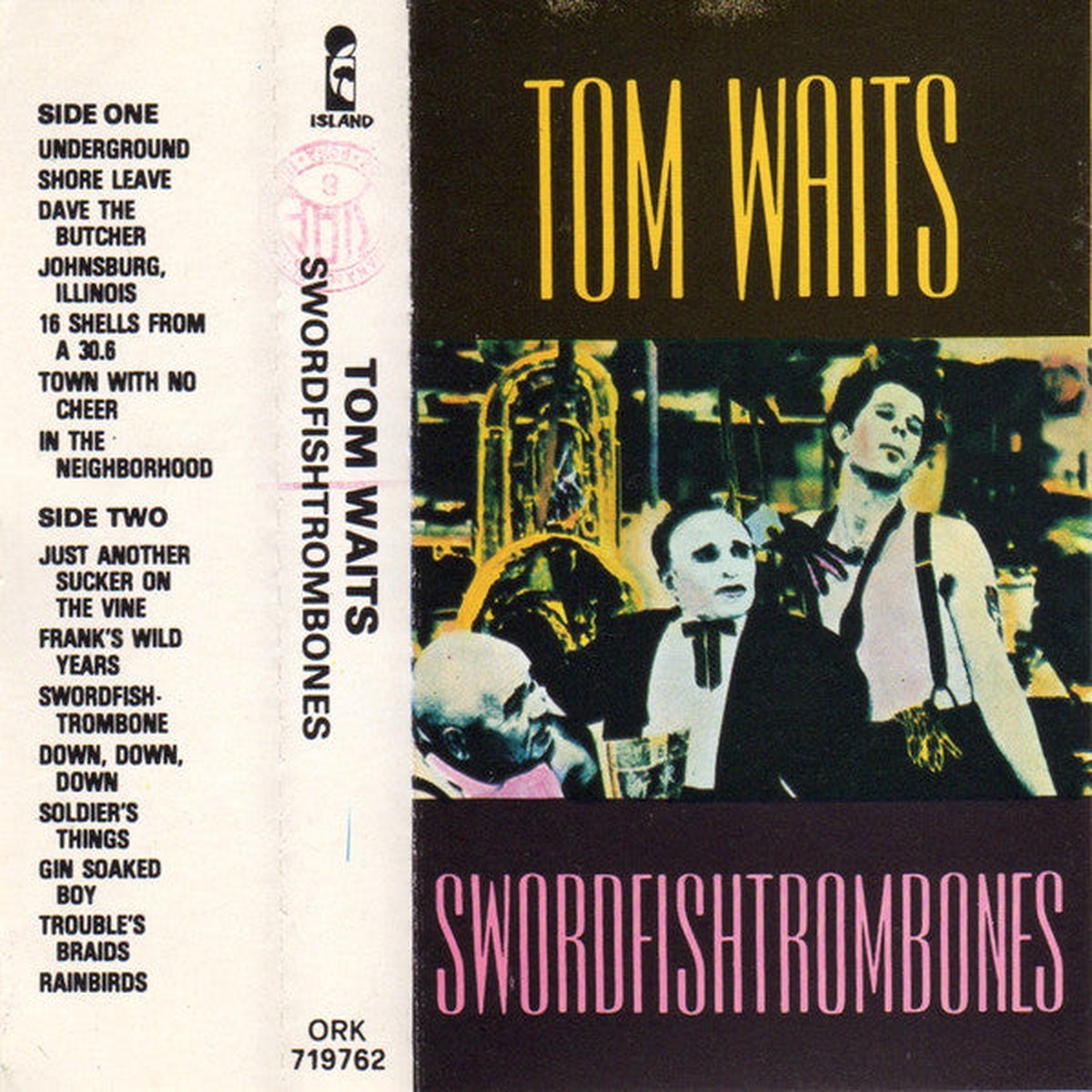 Tom Waits - Swordfishtrombones (Cass Album) - USED