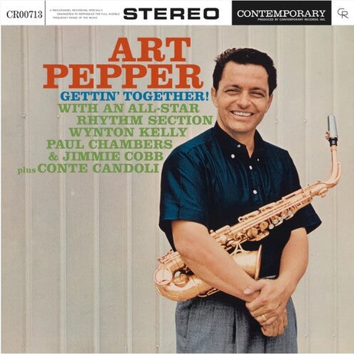 Art Pepper - Gettin Together Contemporary Records Acoustic Sounds Series