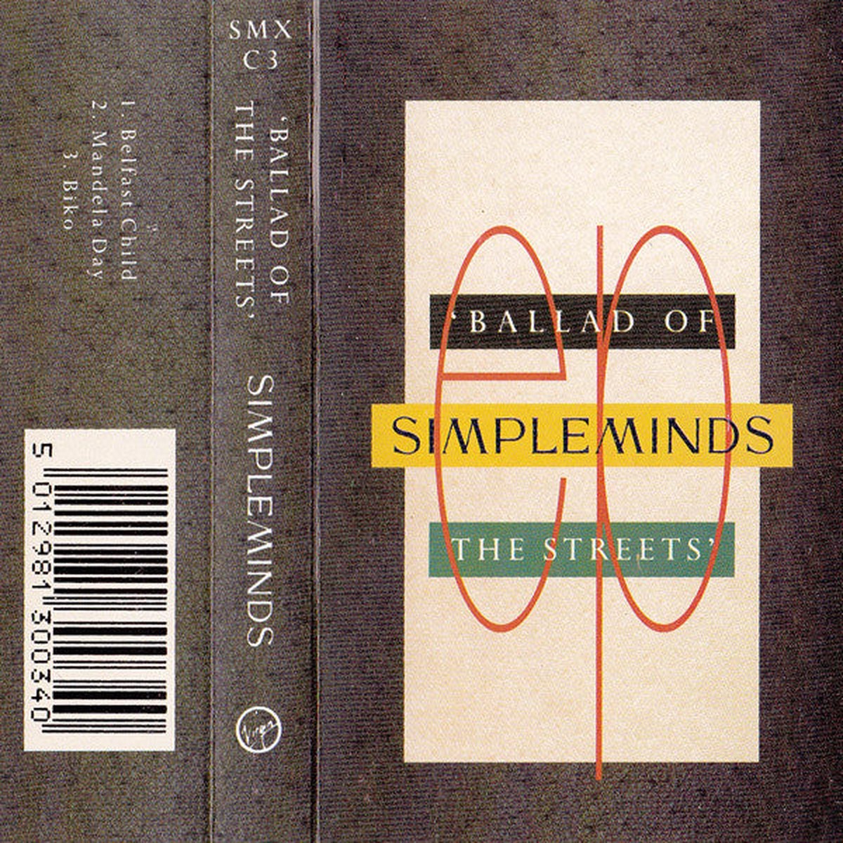 Simple Minds - Ballad Of The Streets (Cass EP) - USED