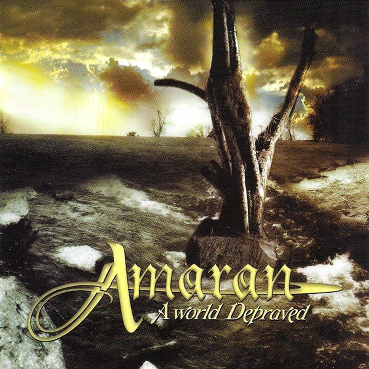 Amaran - A World Depraved (CD Album) - USED