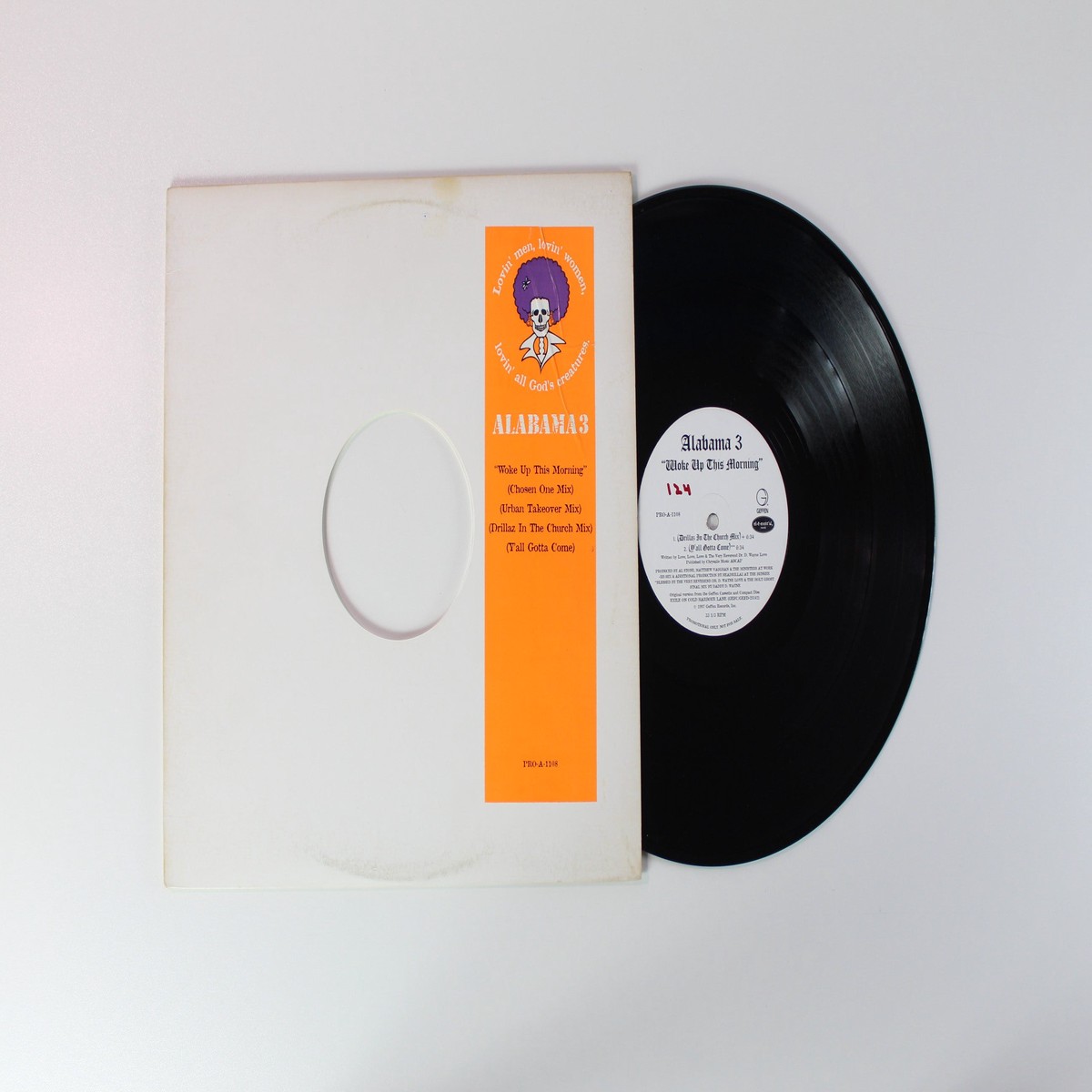 Alabama 3 - Woke Up This Morning on Geffen Records - 12 Promo Single