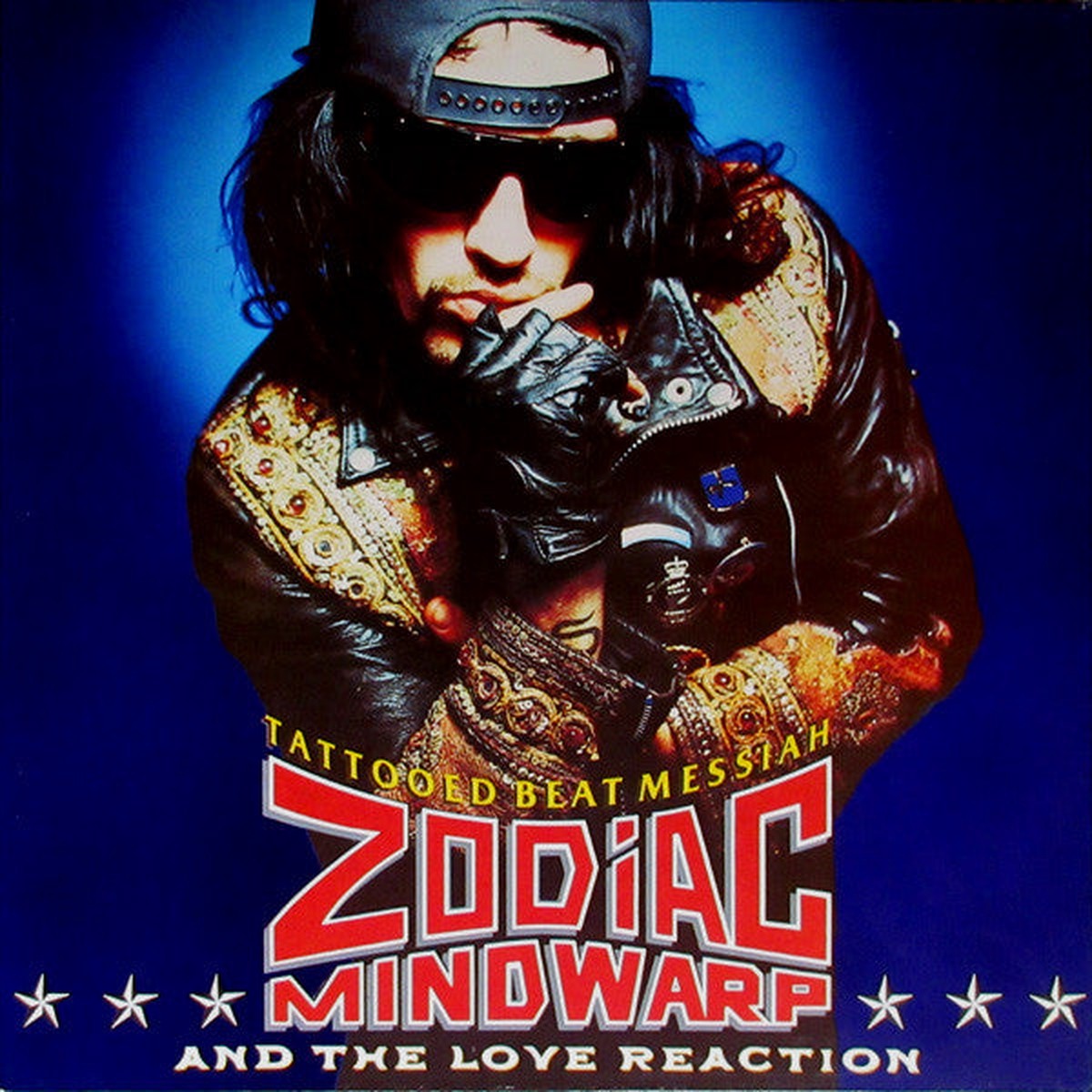 Zodiac Mindwarp And The Love Reaction - Tattooed Beat Messiah (LP Album) - USED