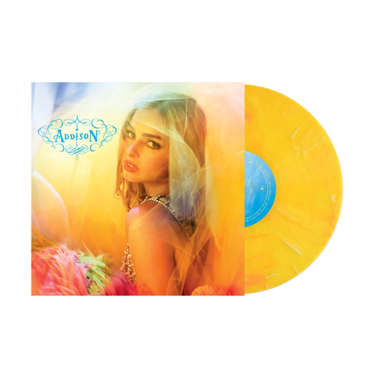 Addison Rae - Addison Yellow Marble Vinyl