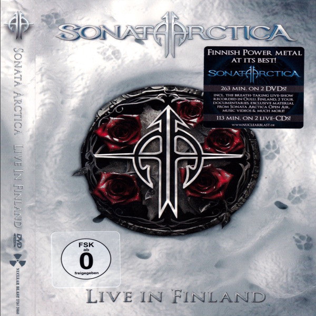 Sonata Arctica - Live In Finland (2xDVD-V 2xCD Album Dig) - USED