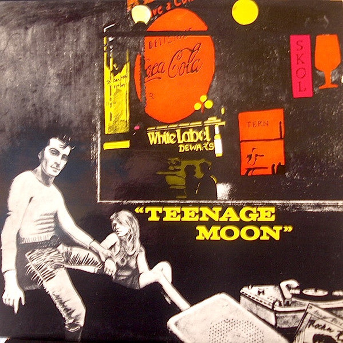 Various - Teenage Moon (LP Comp) - USED