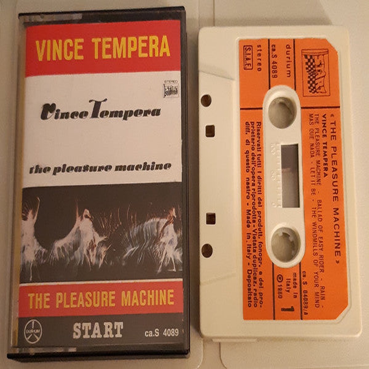 Vince Tempera - The Pleasure Machine (Cass Album RE) - USED
