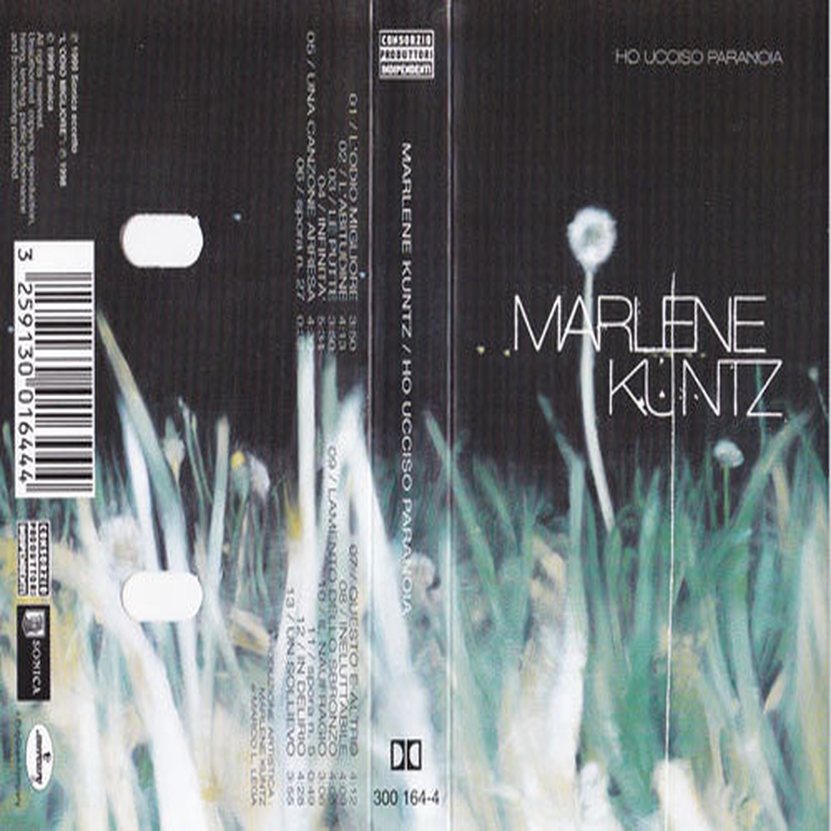 Marlene Kuntz - Ho Ucciso Paranoia (Cass Album) - USED