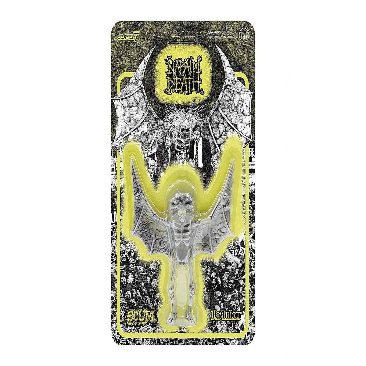 NAPALM DEATH - Napalm Death Reaction Figure - Scum Demon (Lime Green)