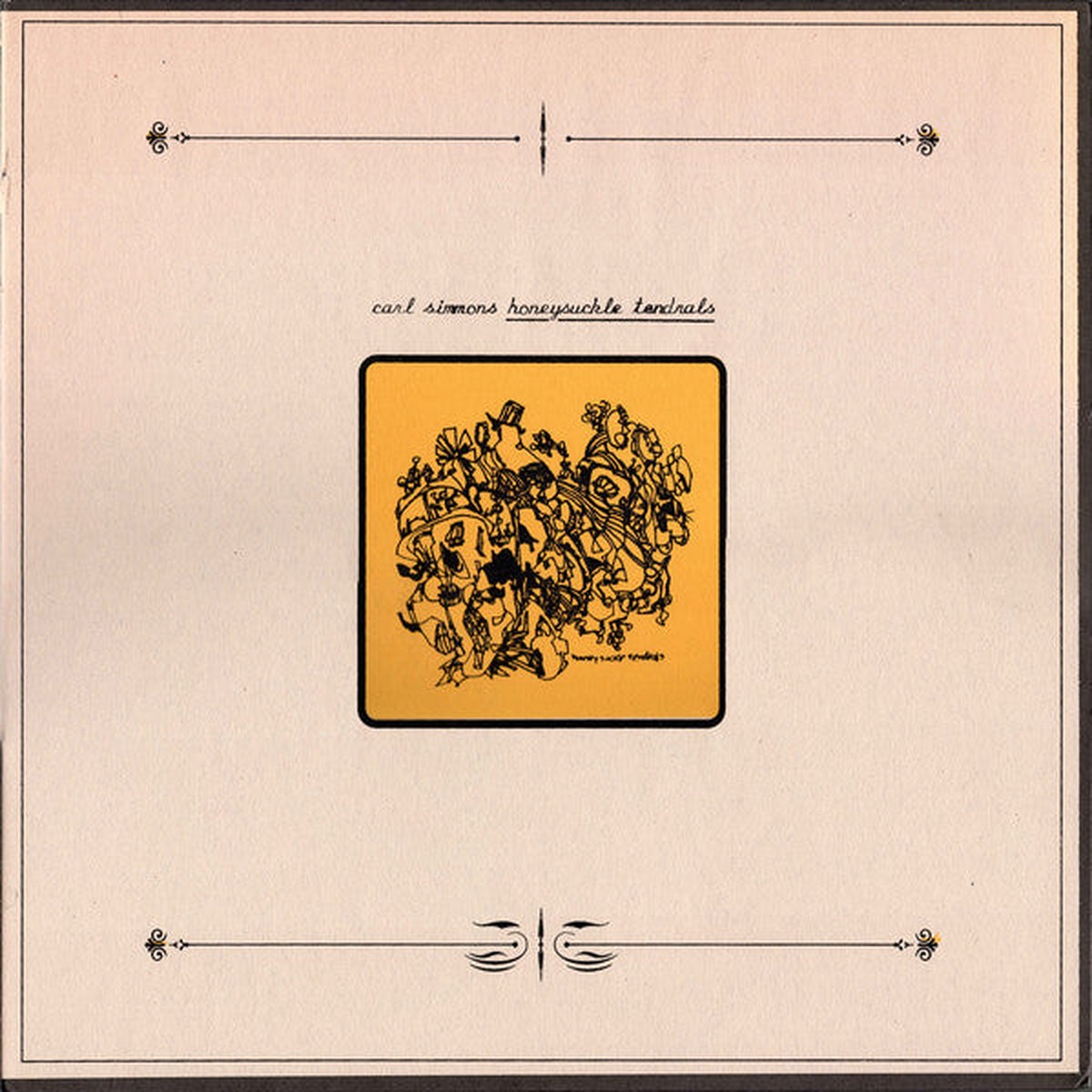 Carl Simmons - Honeysuckle Tendrals (LP Album Ltd RE 7 EP Ltd) - USED