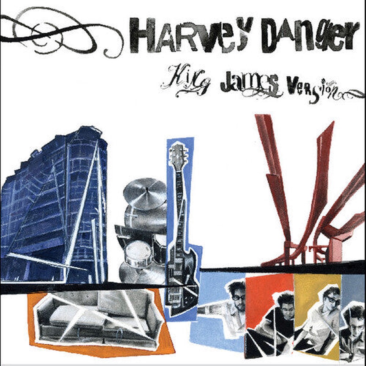 Harvey Danger - King James Version (20th Anniversary Deluxe Edition) 2-lp Deep Sea Blue Vinyl