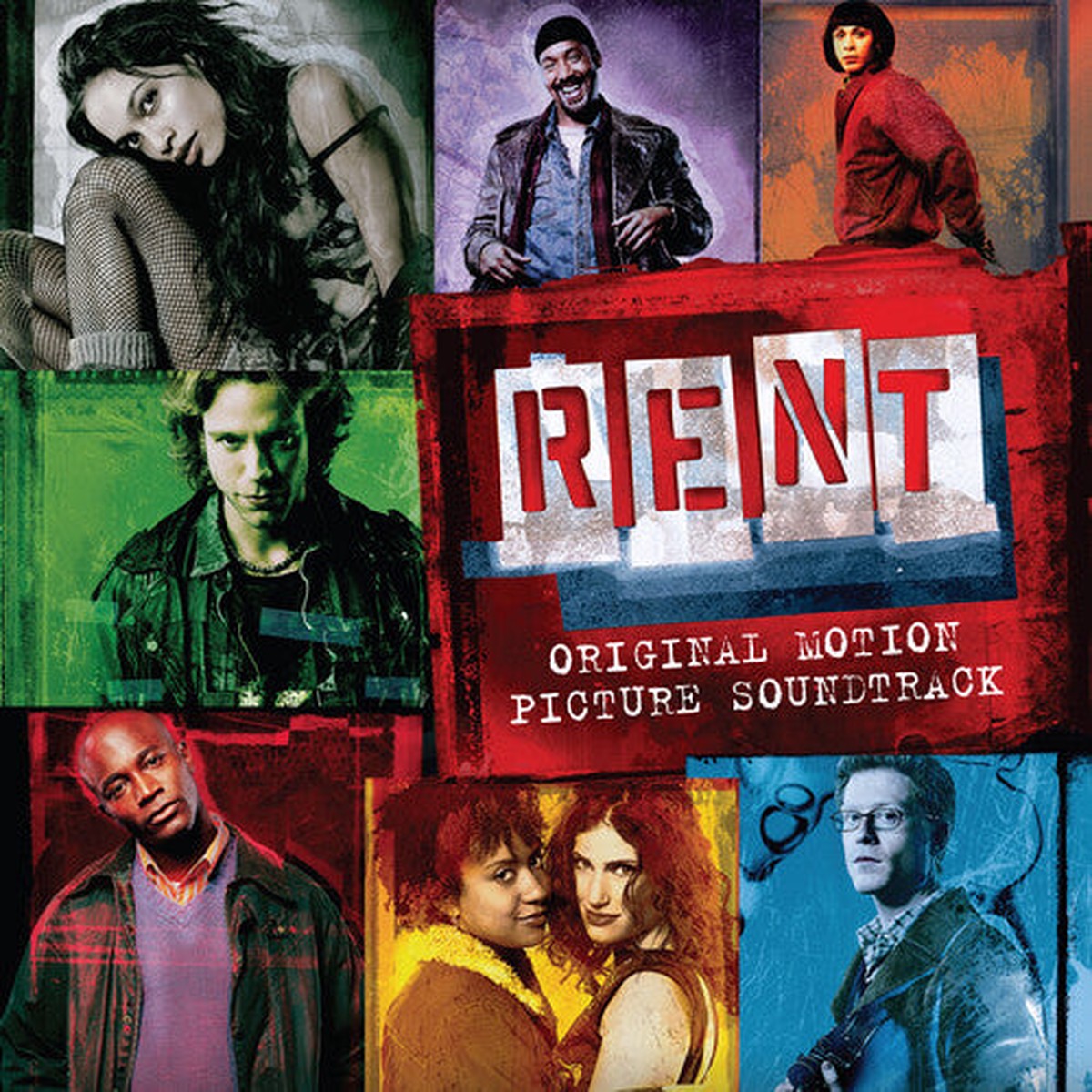 Various - Rent Original Motion Picture Soundtrack 2-lp Milky Clear Translucent Red Vinyl