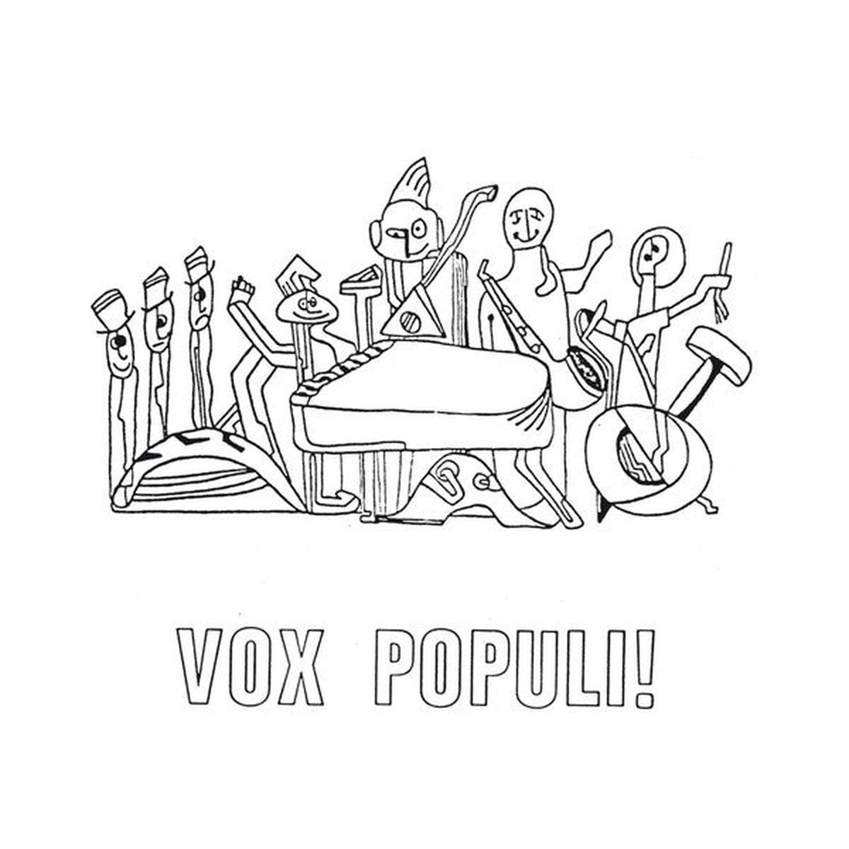 Vox Populi - La Cathdrale Morte (LP Album Ltd Whi) - NEW