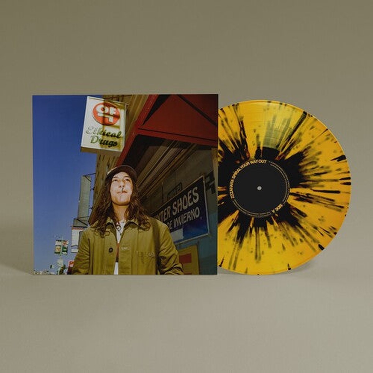 Zzzahara - Spiral Your Way Out Indie-Exclusive Black Yellow Vinyl