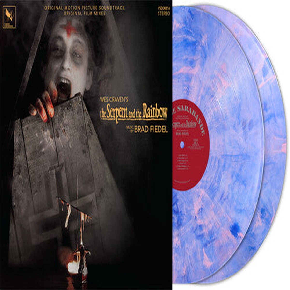 Brad Fiedel - The Serpent The Rainbow (Original Motion Picture Soundtrack) 2-lp Voudou Blue Vinyl