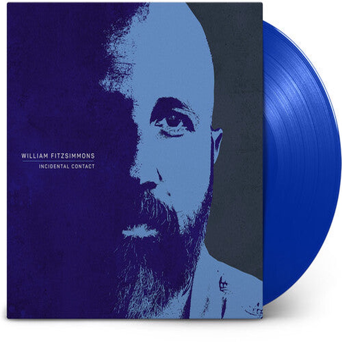 William Fitzsimmons - Incidental Contact Royal Blue Vinyl