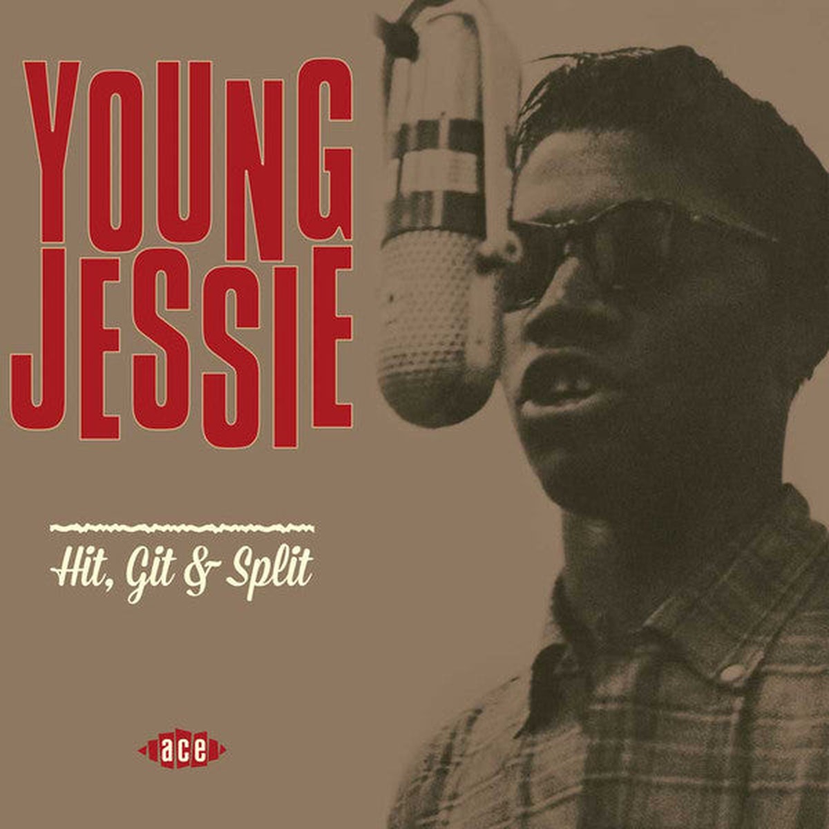 Young Jessie - Hit Git Split (LP Comp RE 180) - USED
