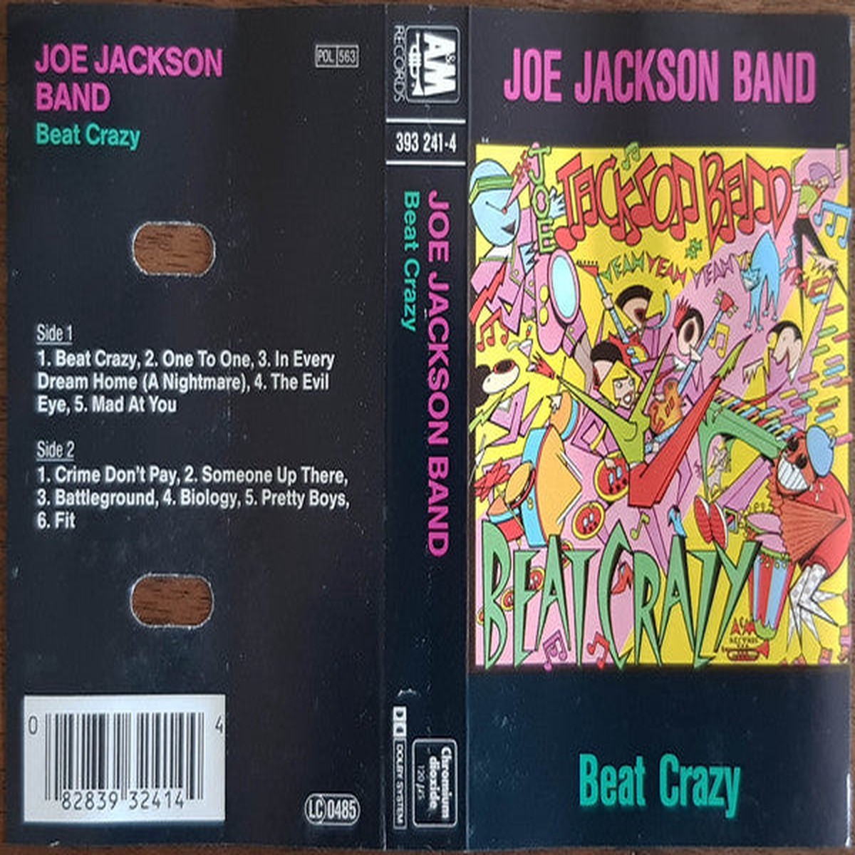 Joe Jackson Band - Beat Crazy (Cass Album) - USED