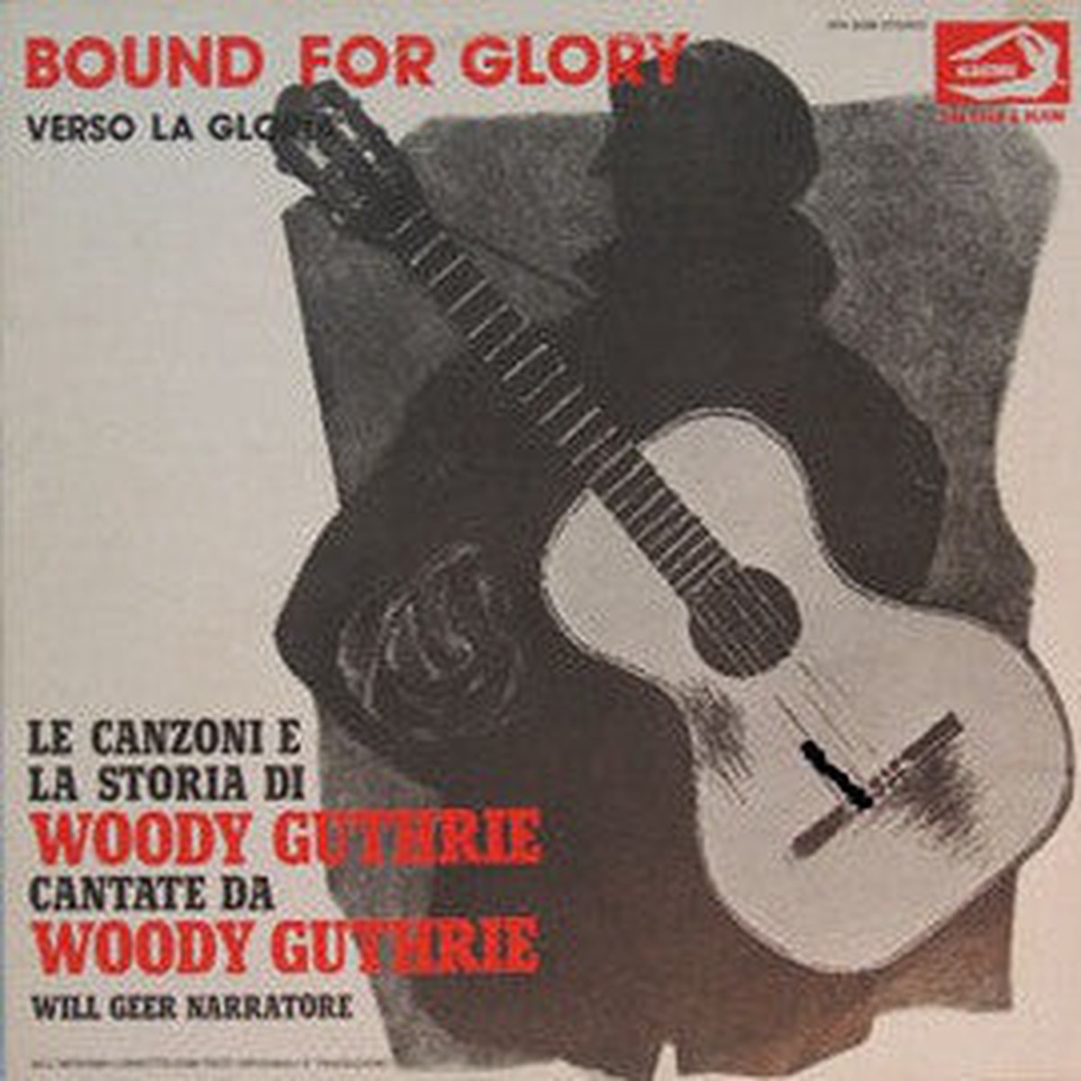 Woody Guthrie - Bound For Glory Verso La Gloria (LP Album) - USED