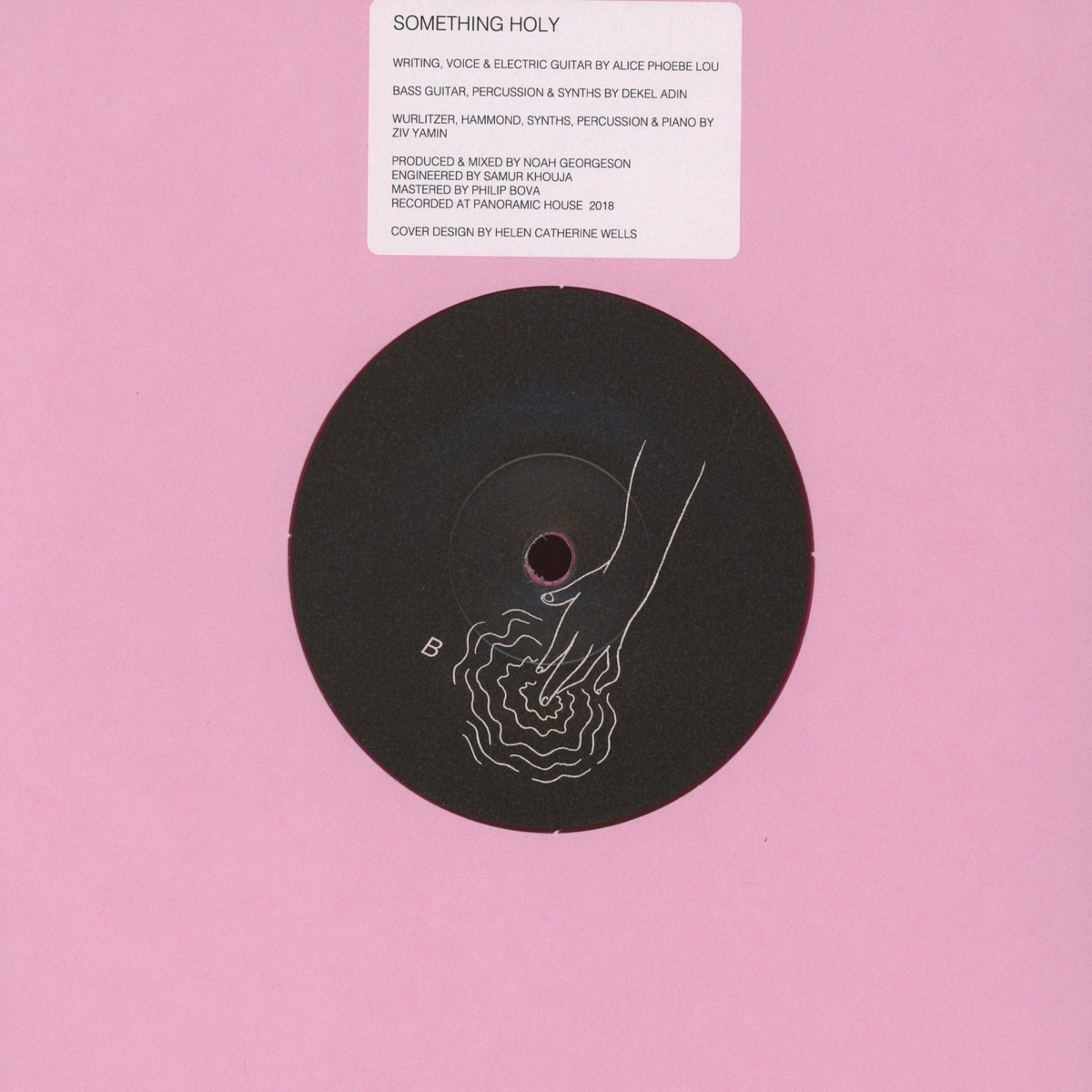 Alice Phoebe Lou - Something Holy Self Released Ltd Pink Transparent 7