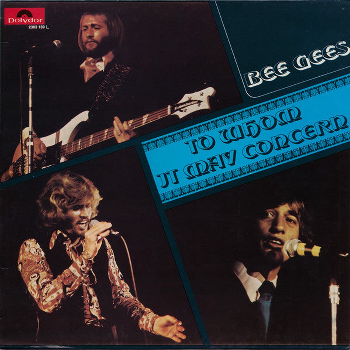 Bee Gees - To Whom It May Concern (LP Album) - USED
