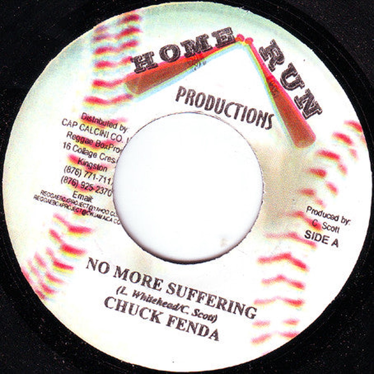 Chuck Fenda - No More Suffering (7) - USED