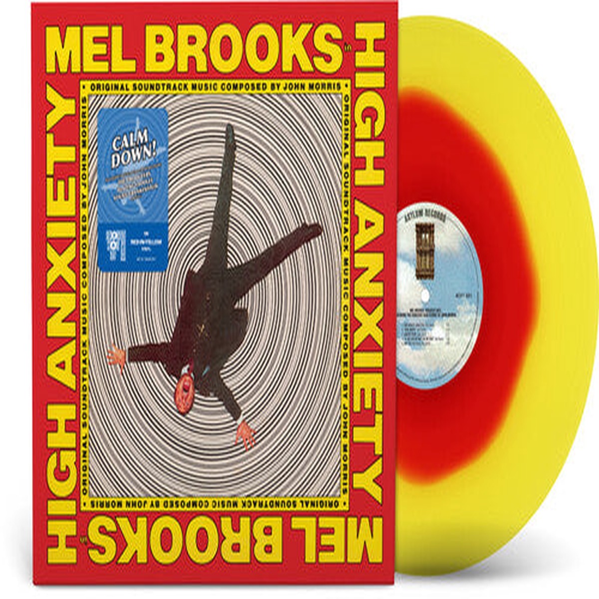 John Morris - High Anxiety - Original Soundtrack Mel Brooks Greatest Hits Featuring The Fabulous Film Scores Of John Morris Red Yellow Vinyl