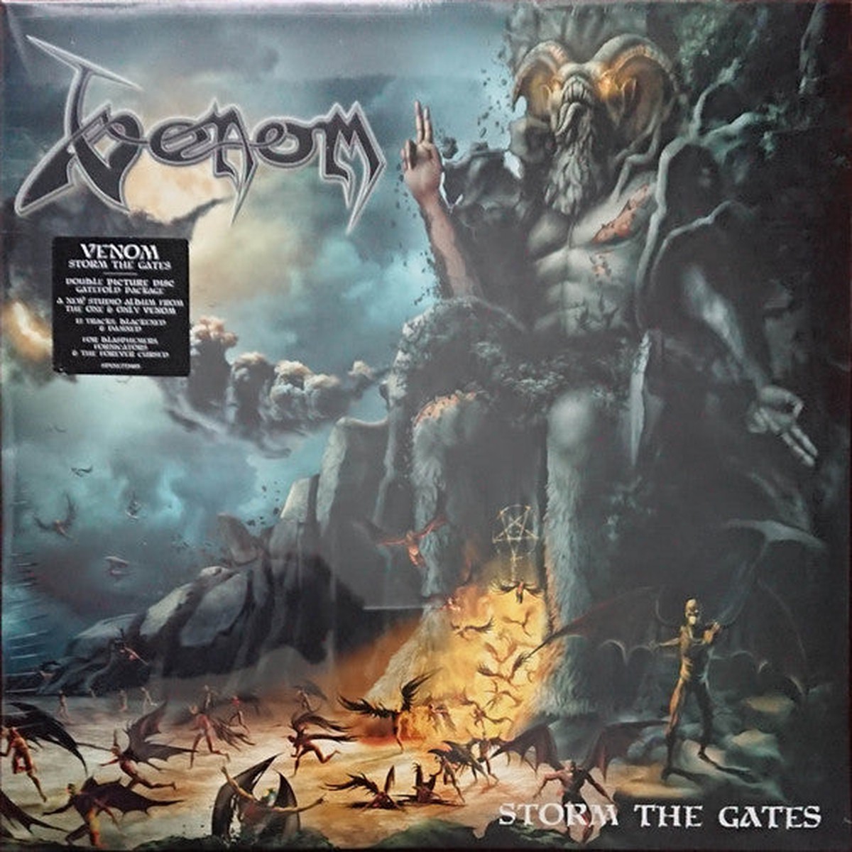 Venom (8) - Storm The Gates (2xLP Album Pic) - NEW