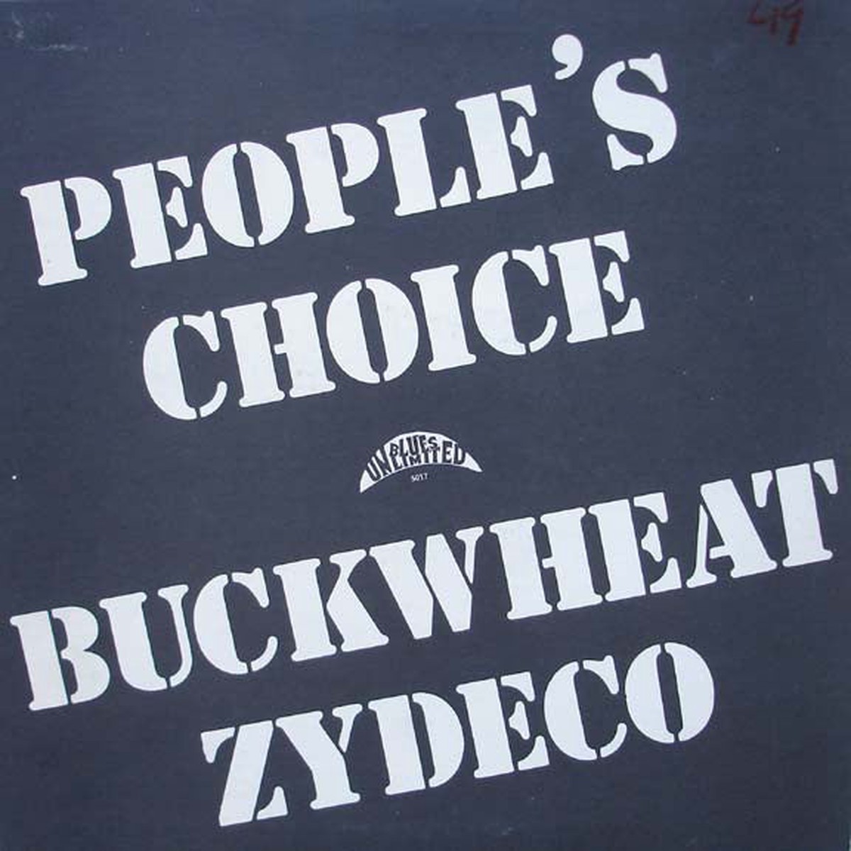 Buckwheat Zydeco - Peoples Choice (LP Album) - USED