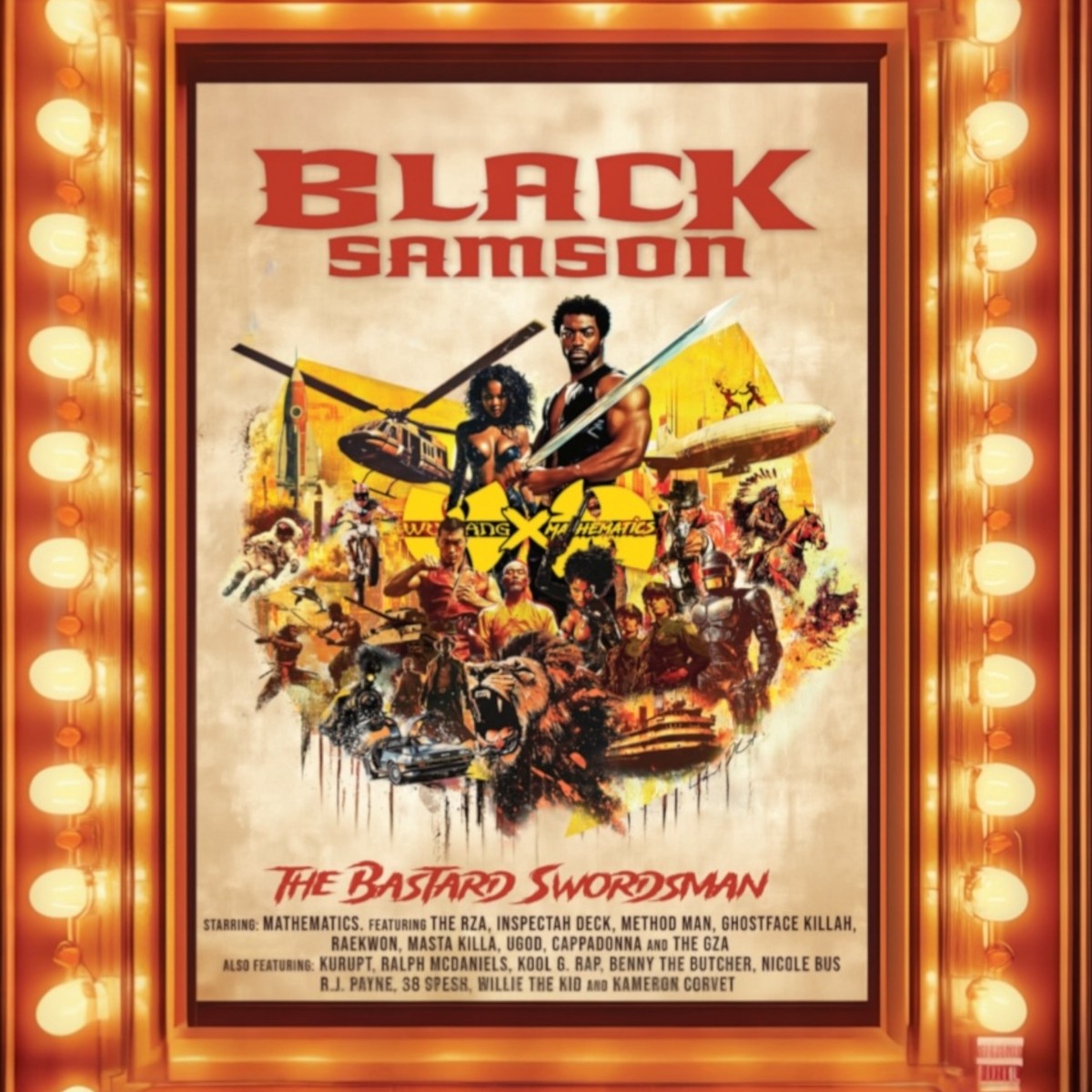 Wu-Tang Mathematics - Black Samson The Bastard Swordsman Wu-Tang the Saga Continues Collection