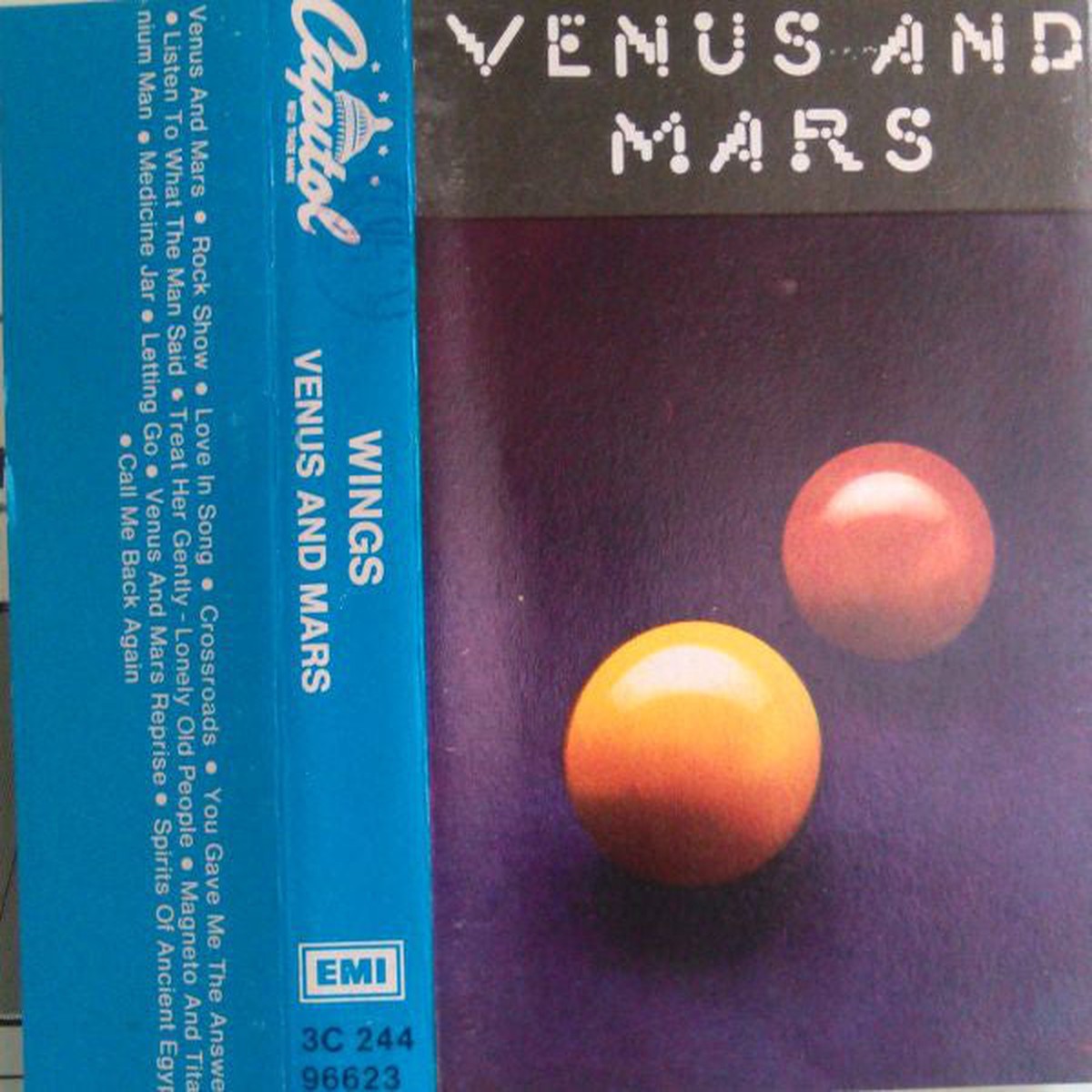Wings (2) - Venus And Mars (Cass Album) - USED