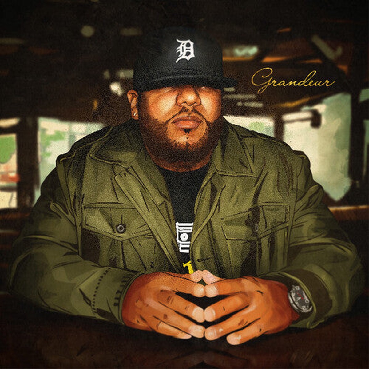 Apollo Brown - Grandeur Olive Vinyl