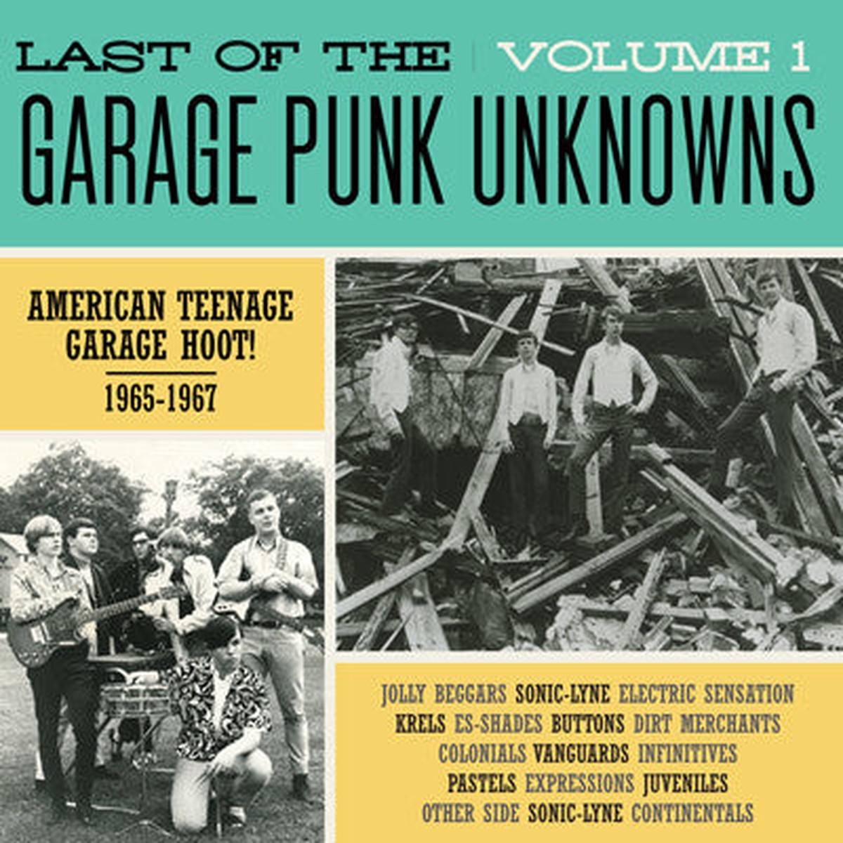 Various - Last Of The Garage Punk Unknowns Volume 1 (LP Comp Gat) - NEW