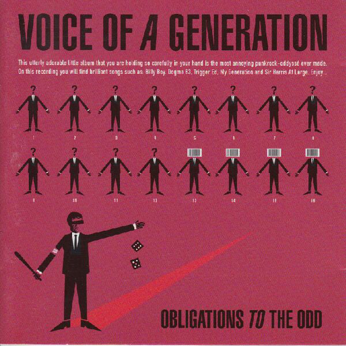 Voice Of A Generation - Obligations To The Odd (CD Album) - USED