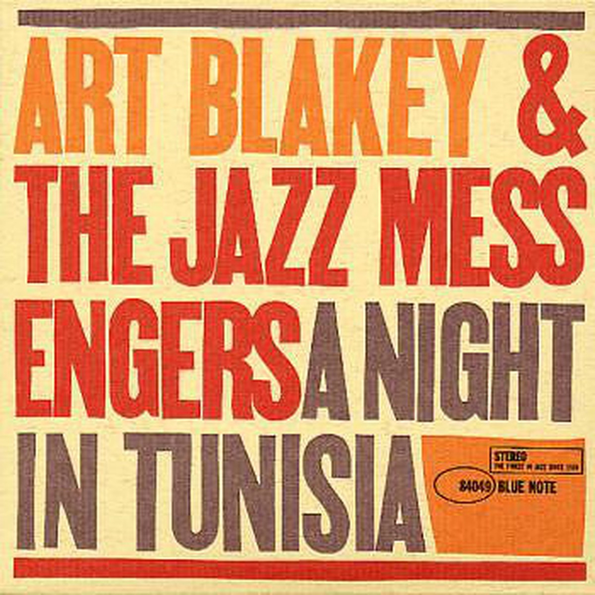 Art Blakey The Jazz Messengers - A Night In Tunisia (CD Album RE RM) - USED