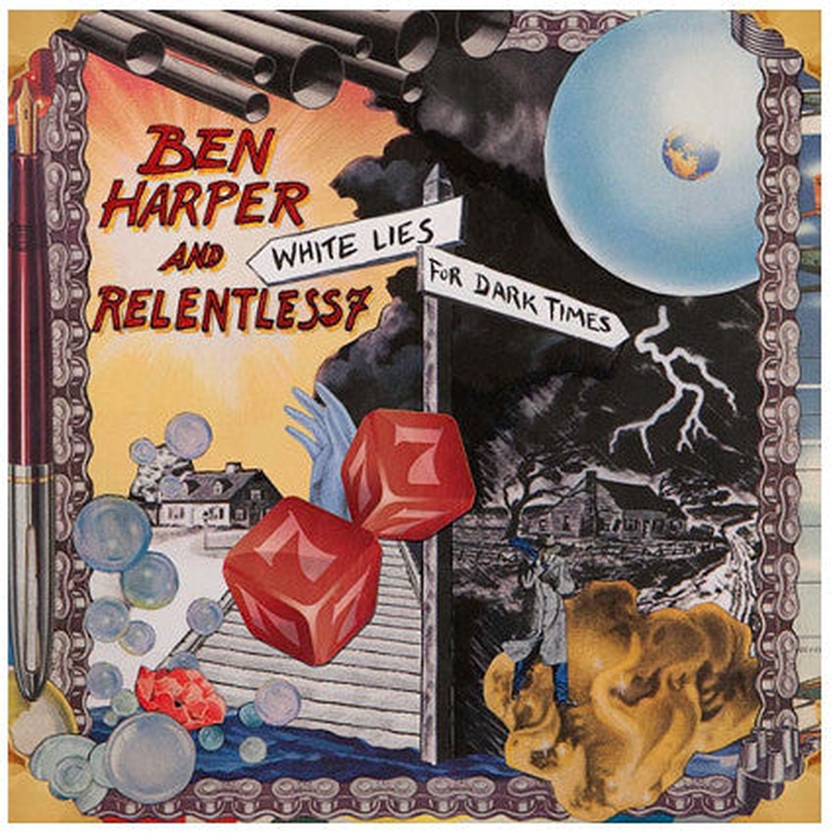 Ben Harper And Relentless7 - White Lies For Dark Times (CD Album) - NEW