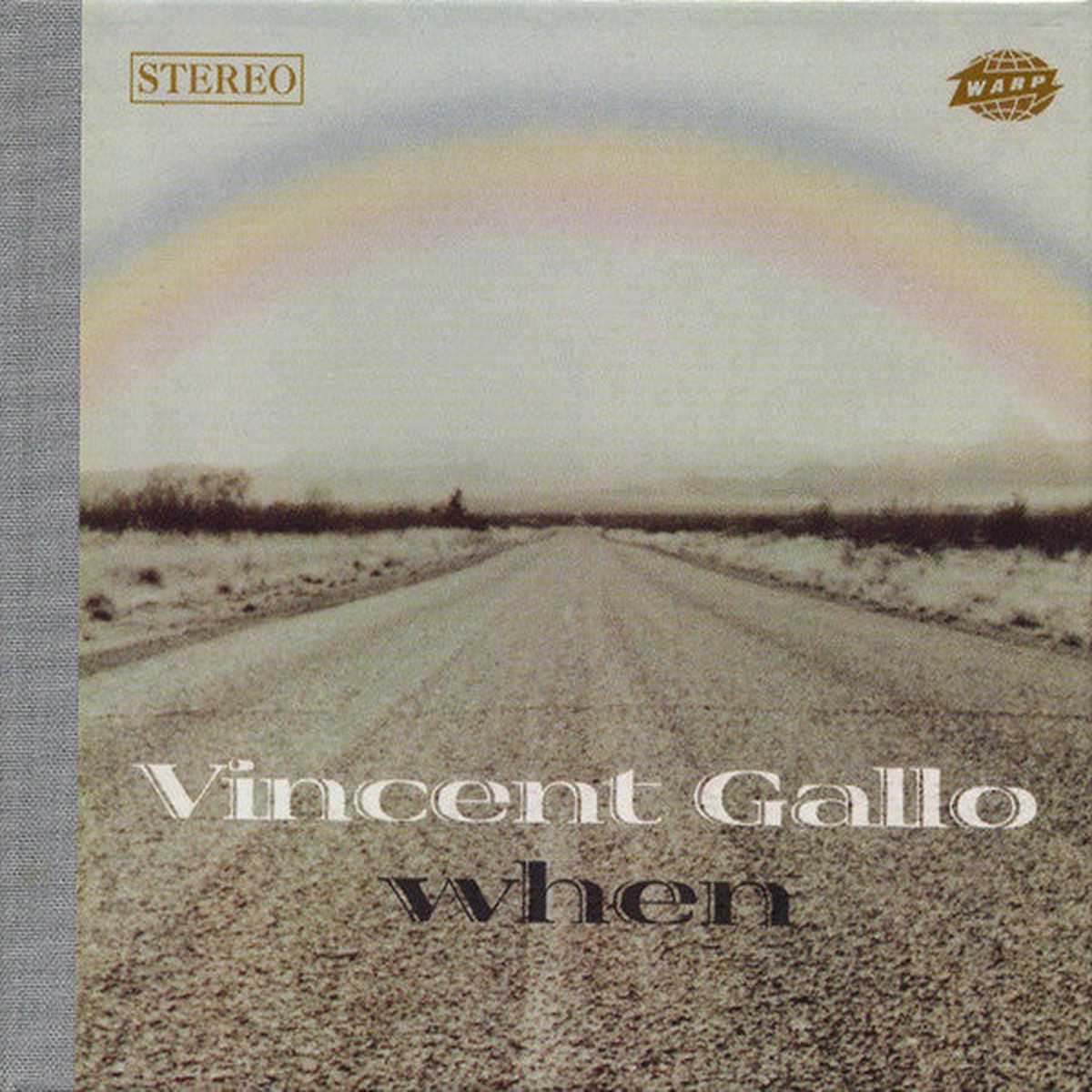 Vincent Gallo - When (CD Album Ltd Har) - USED