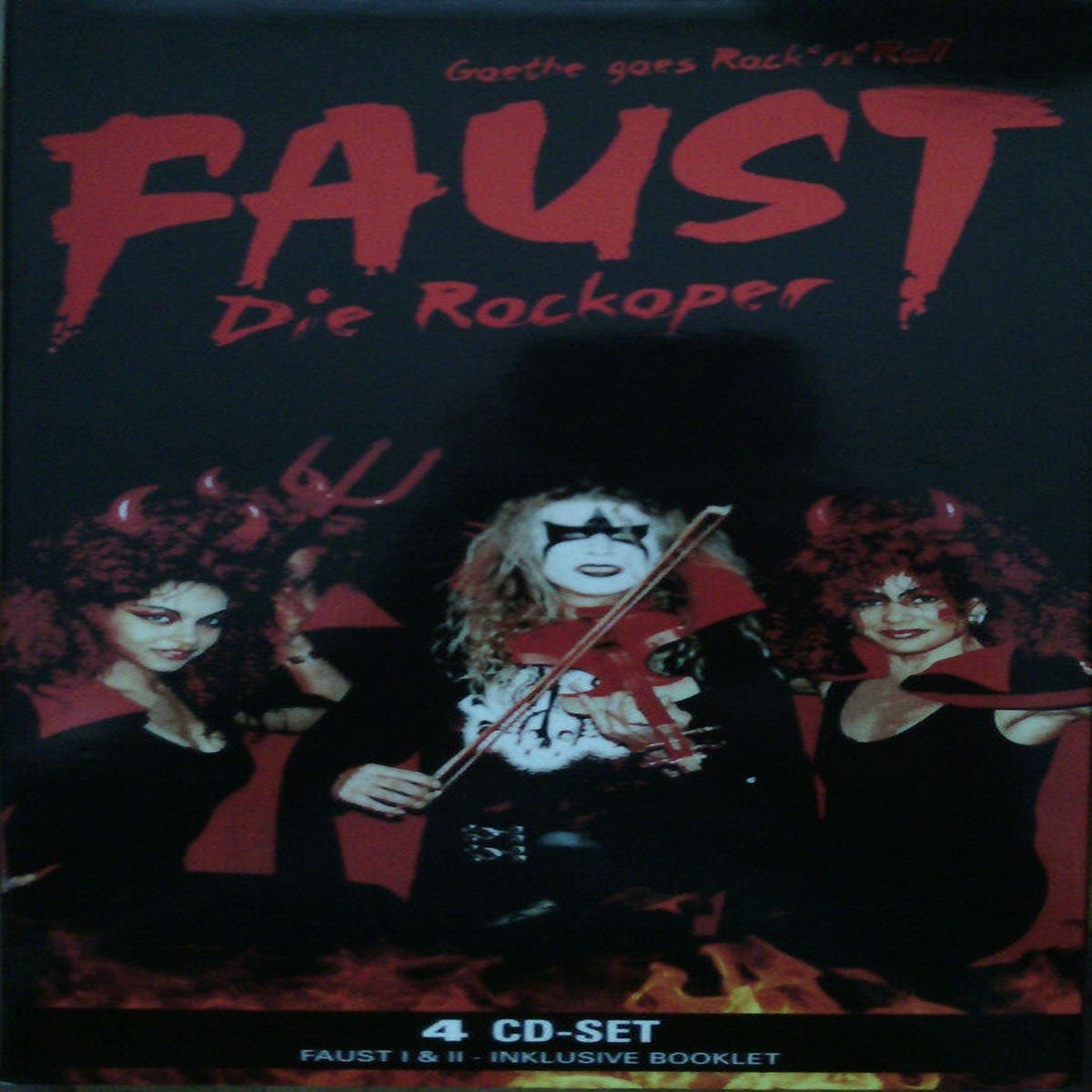 Various - Faust - Die Rockoper - Goethe Goes Rockn Roll (4xCD Album Box) - NEW