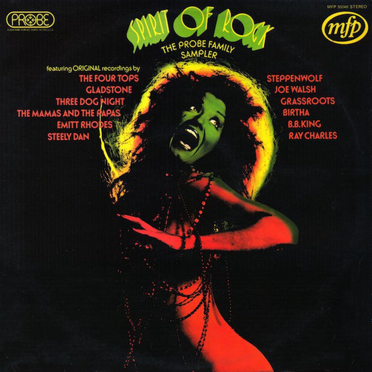 Various - Spirit Of Rock (The Probe Family Sampler) (LP Comp) - USED