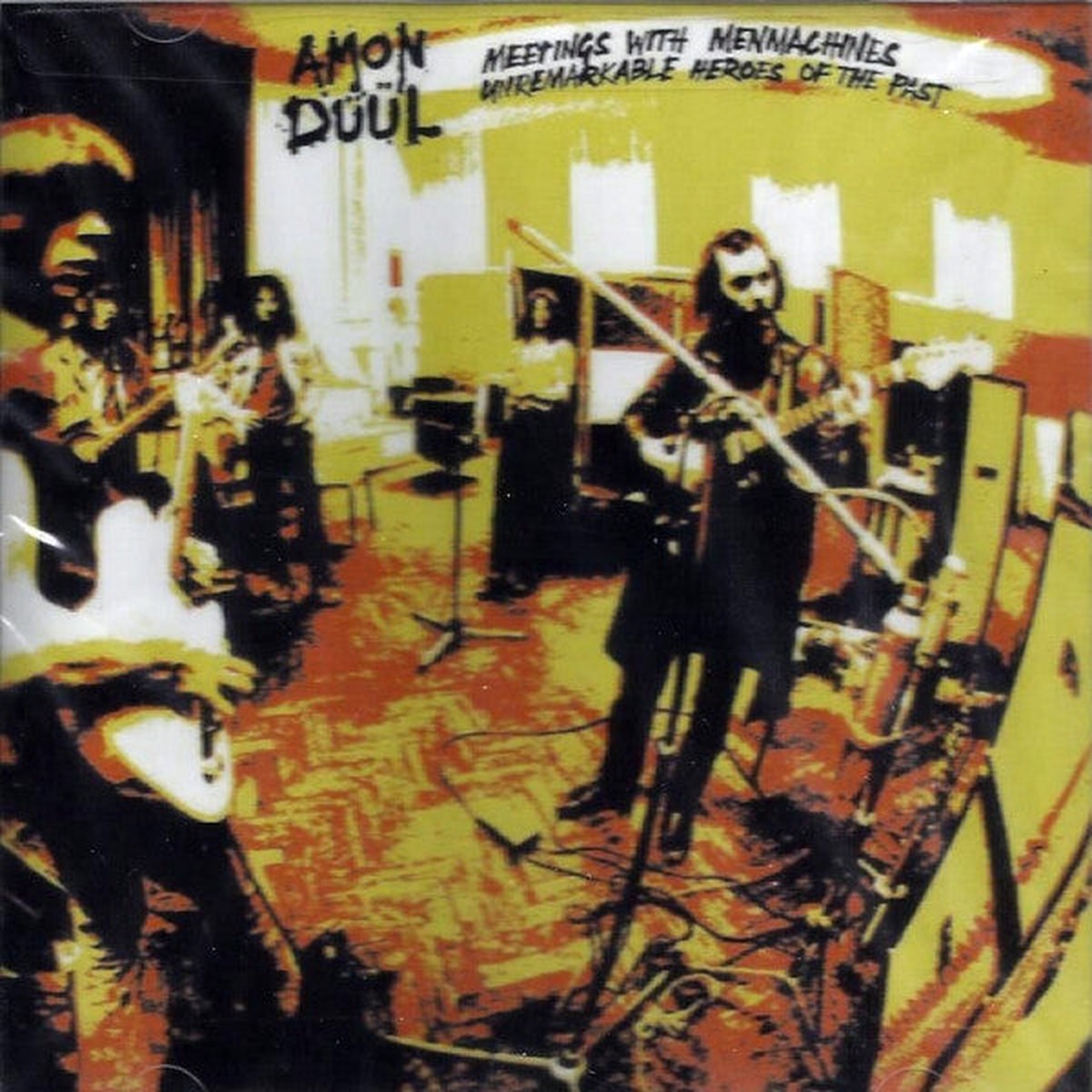 Amon Dl - Meetings With Menmachines Unremarkable Heroes Of The Past (CD Album RE RM) - USED