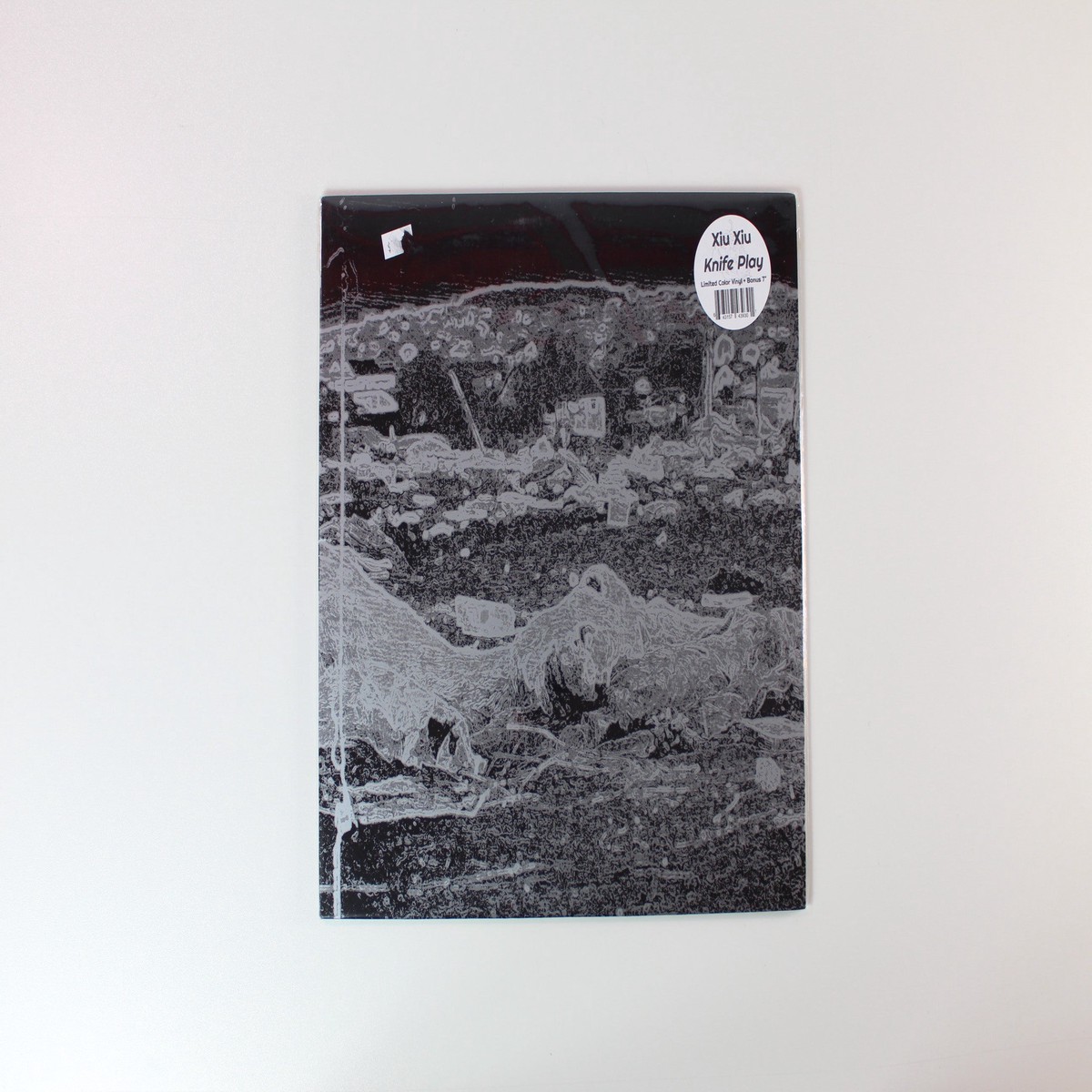 Xiu Xiu - Knife Play on Graveface WhiteClear Split Reissue With Clear Vinyl 7