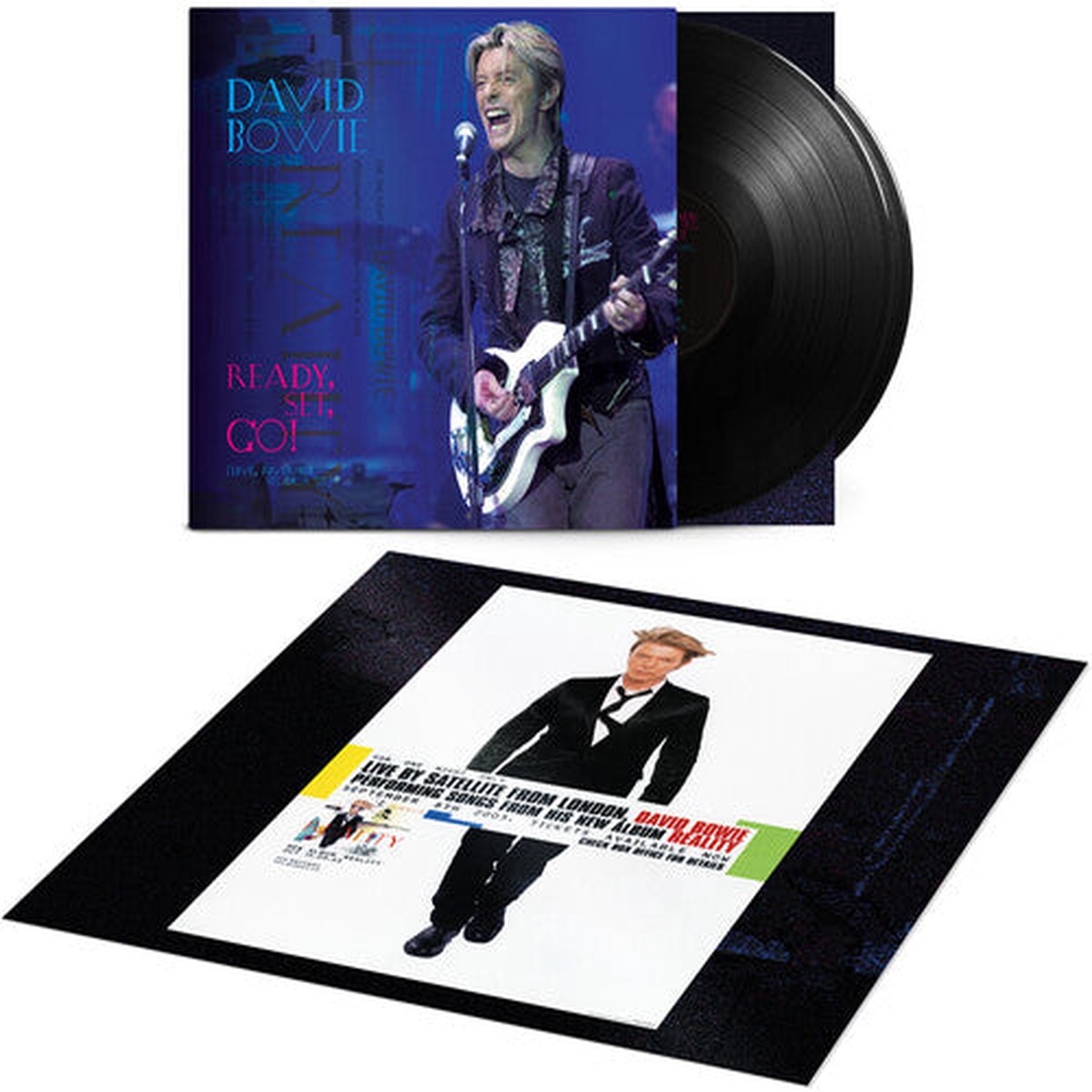 DAMAGED David Bowie - Ready Set Go (Live Riverside Studios 03) 2-lp