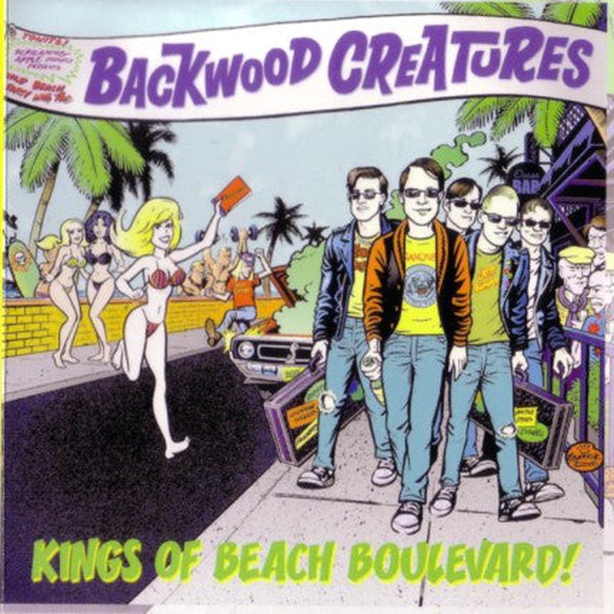 Backwood Creatures - Kings Of Beach Boulevard (LP Album) - USED