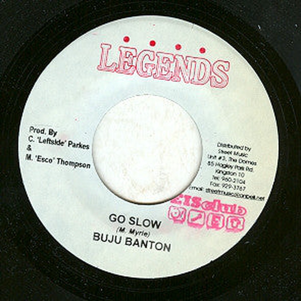 Buju Banton - Go Slow (7) - USED