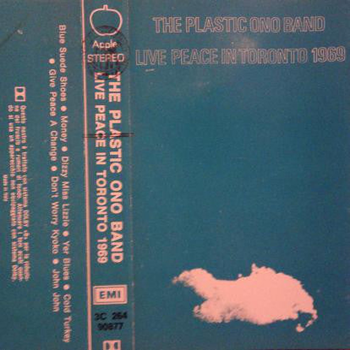 The Plastic Ono Band - Live Peace In Toronto 1969 (Cass Album) - USED