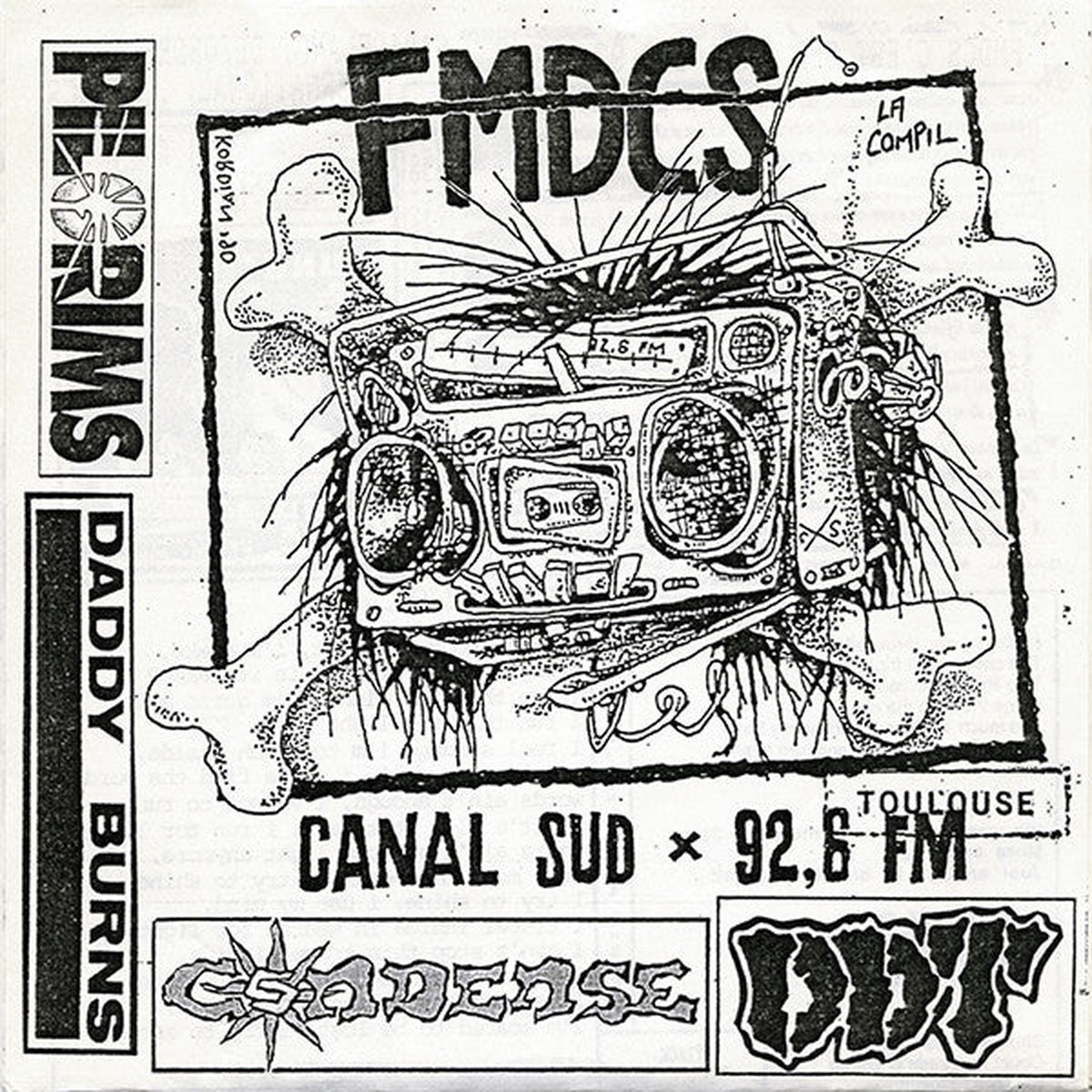 Various - FMDCS Canal Sud 926 FM (7 EP Comp) - USED