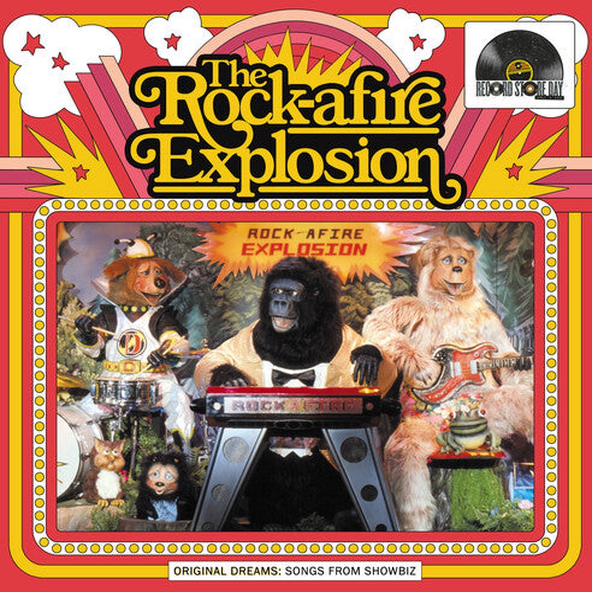 The Rock-afire Explosion - Original Dreams Songs From Showbiz Yellow Vinyl