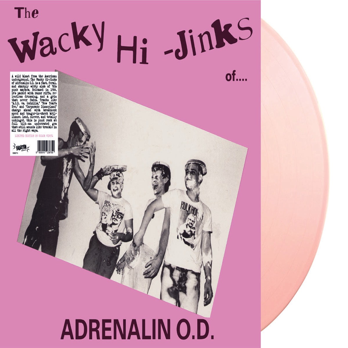 ADRENALIN OD - THE WACKY HI-JINKS OF ADRENALIN OD (LP Album COLOR) - NEW