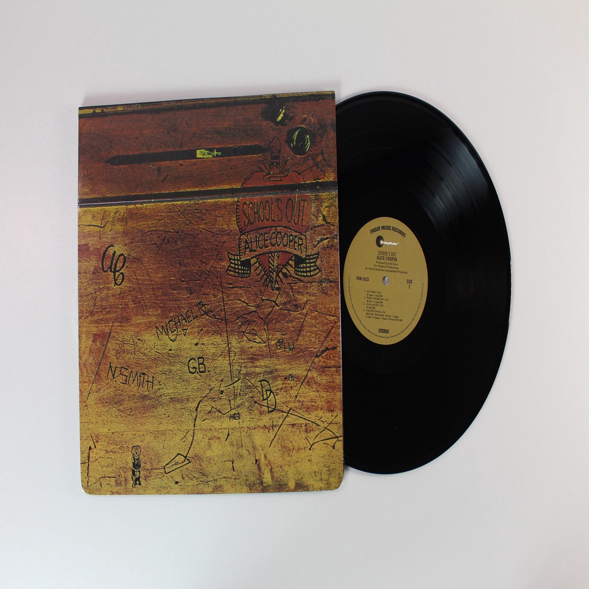 Alice Cooper - Schools Out on Friday Music Ltd 180 Gram Reissue