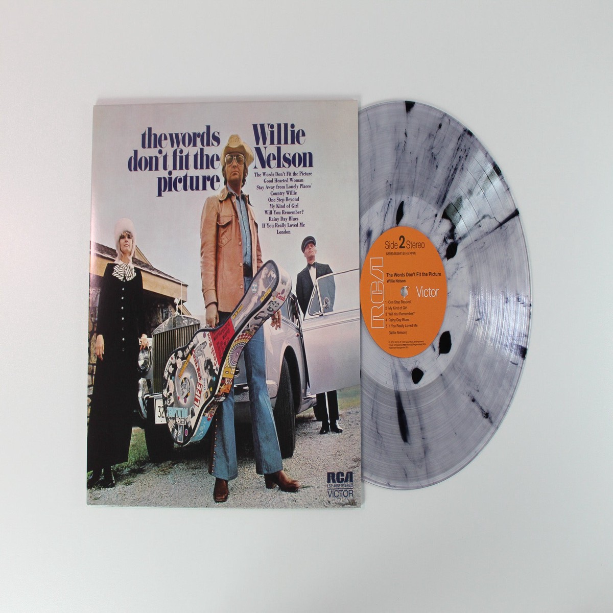 Willie Nelson - The Words Dont Fit The Picture Ltd Vinyl Me Please Exclusive Numbered on Salt Pepper Vinyl